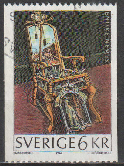 SWEDEN 1996 Painting by Endre Nemes, 1909-1985 ULH SG 1891