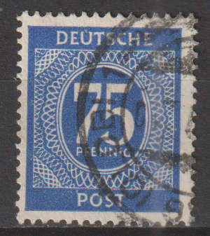 ALLIED OCCUPATION 1946 Value Stamps ULH SG 922