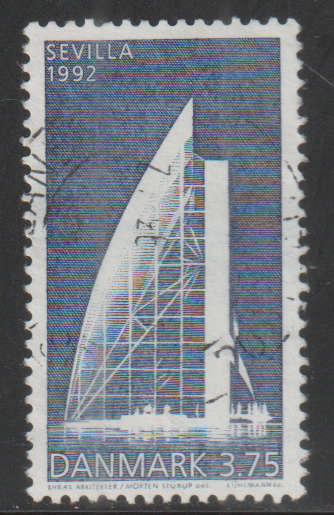 DENMARK 1992 Danish Pavilion - EXPO '92, Seville ULH SG 984