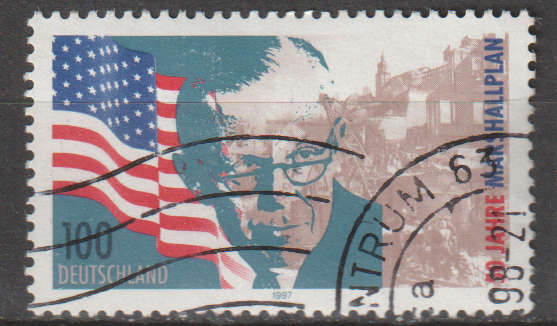 GERMANY 1997 The 50th Anniversary of the Marshall Plan ULH SG 2773