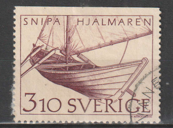 SWEDEN 1988 Inland Boats ULH SG 1374