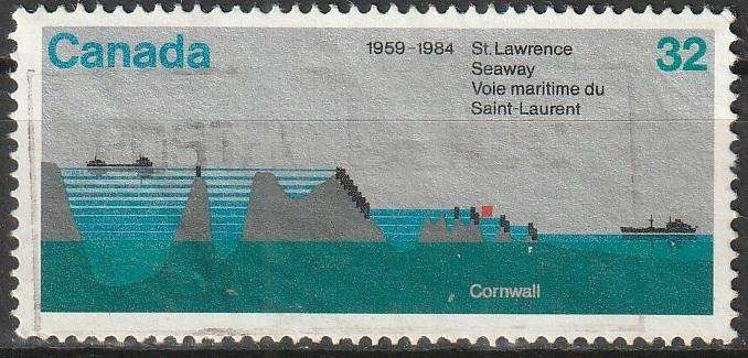 CANADA 1984 The 25th Anniversary of St. Lawrence Seaway  ULH SG 1122