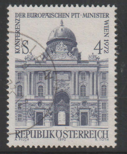 AUSTRIA 1972 Conference of the European PTT Ministers UNH SG 1635