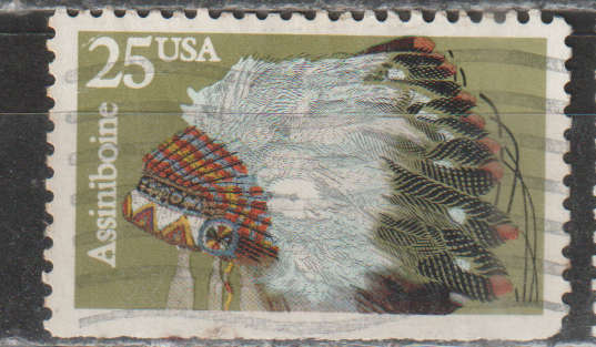 USA 1990 Indian Headdresses Booklet Issue ULH SG 2535