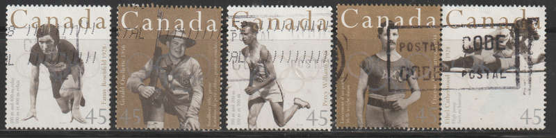 CANADA 1996 Canadian Olympic Gold Medal Winners ULH SG 1691-5