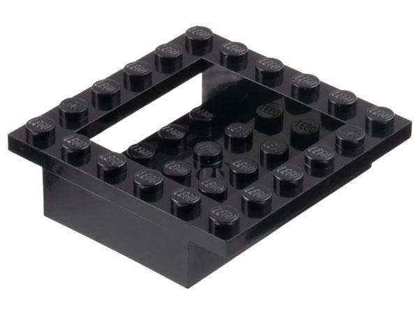 LEGO USED Cockpit 6 x 6 x 1 1/3 Cabin Base BLACK
