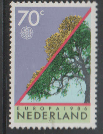 NETHERLANDS 1986 EUROPA Stamps - Nature Conservation UMM SG 1485