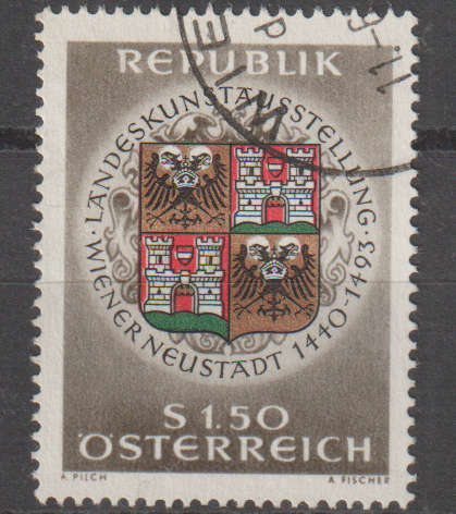 AUSTRIA 1966 Lower Austrian Provincial Art Exhibition ULH SG 1469