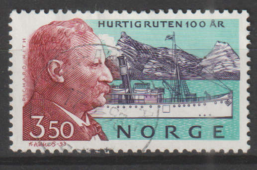 NORWAY 1993 The fast line UNH SG 1162