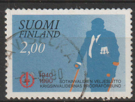FINLAND 1990 The 50th anniversary of the union of the disabled soldiers ULH SG 1222