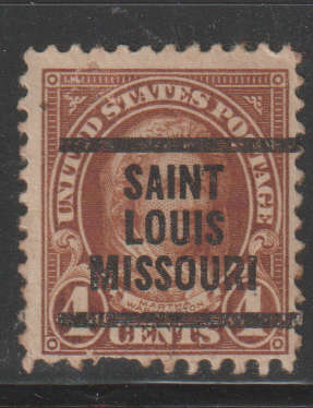 USA PRE CANCEL SAINT LOUIS MISSOURI