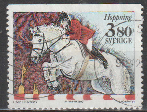 SWEDEN 1990 World Equestrian Games ULH SG 1520