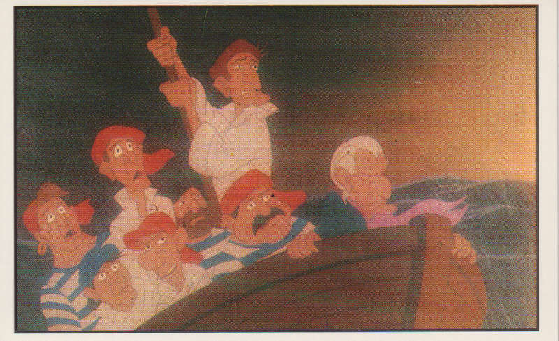 PANINI COLLECTABLE STICKERS THE LITTLE MERMAID #71