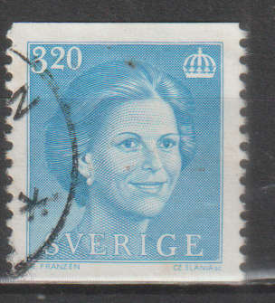 SWEDEN 1985 Carl XVI Gustaf Type III and Queen Silvia ULH SG 1234