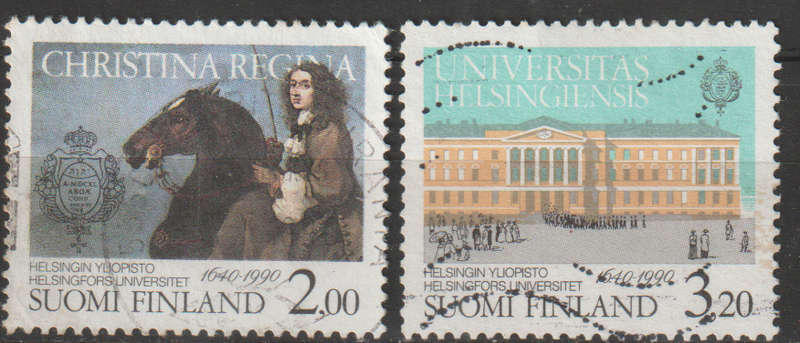FINLAND 1990 The 350th anniversary of Helsinki University ULH SG 1225/6
