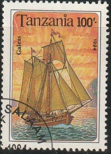 TANZANIA 1994 Sailing Ships VFU SG 1794