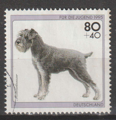 GERMANY 1995 Charity Stamps - Dogs ULH SG 2641