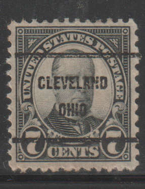 USA PRE CANCEL CLEVELAND OHIO