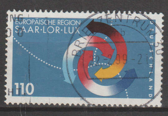 GERMANY 1997 The European Sar-Lor-Lux Area ULH SG 2613