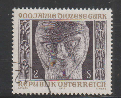 AUSTRIA 1972 The 900th Anniversary of the Gurk Diocese UNH SG 1637