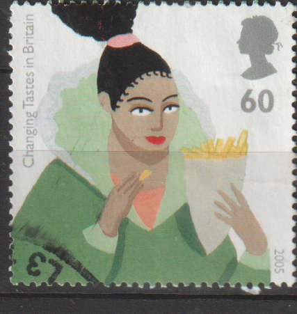 GB 2005 Gastronomy - Changing Tastes in Britain ULH SG 2559