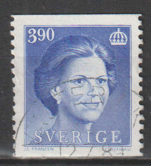 SWEDEN 1985 Carl XVI Gustaf Type III and Queen Silvia ULH SG 1238