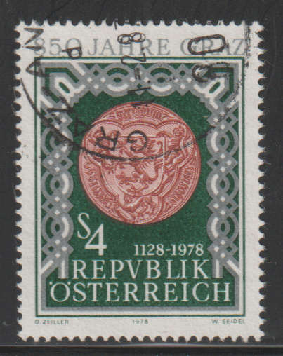 AUSTRIA  1978 The 850th Anniversary of Graz UNH SG 1815