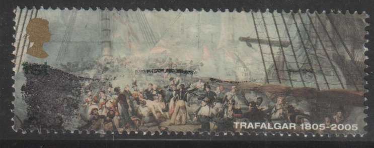 ENGLAND 2005 The 200th Anniversary of the Battle at Trafalgar ULH SG 2575