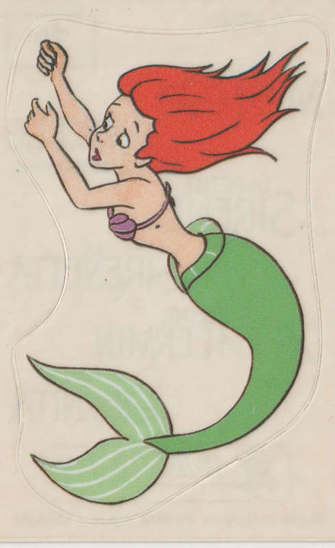 PANINI COLLECTABLE STICKERS THE LITTLE MERMAID #72