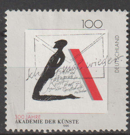 GERMANY 1996 The 300th Anniversary of the Academy of Fine Arts in Berlin ULH SG 2720