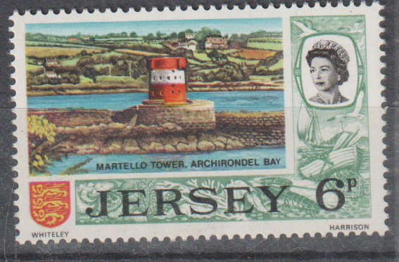 JERSEY 1970 -1971 Definitive Issue - New Values (P) UMM SG 51