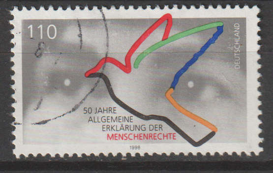 GERMANY  1998 The 50th Anniversary of the United Nations Organisation of Human Rights ULH SG 2880
