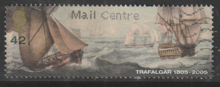 ENGLAND 2005 The 200th Anniversary of the Battle at Trafalgar ULH SG 2577