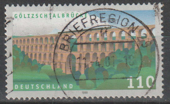 GERMANY  1999 The Bridge of Göltzschtal ULH SG 2931