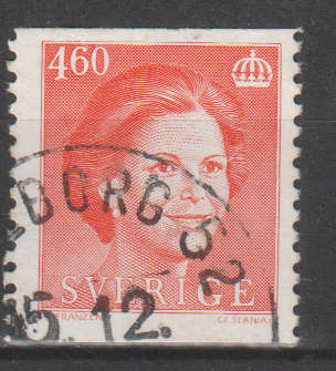SWEDEN 1985 Carl XVI Gustaf Type III and Queen Silvia ULH SG 1239