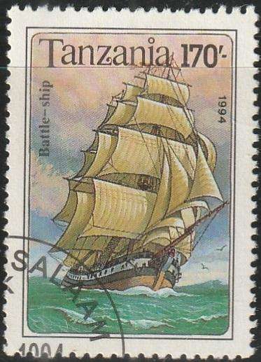 TANZANIA 1994 Sailing Ships VFU SG 1795