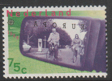 NETHERLANDS 1988 EUROPA Stamps - Transportation and Communications UMM SG 1533