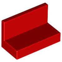 LEGO USED Panel 1 x 2 x 1  RED