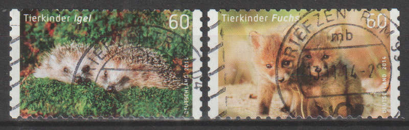 GERMANY  2014 Baby Animals ULH SG 3891/2