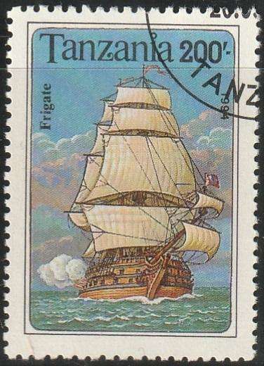 TANZANIA 1994 Sailing Ships VFU SG 1796