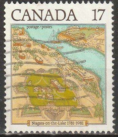 CANADA 1981 The 200th Anniversary of Niagara-on-the-Lake (Town) ULH SG 1020
