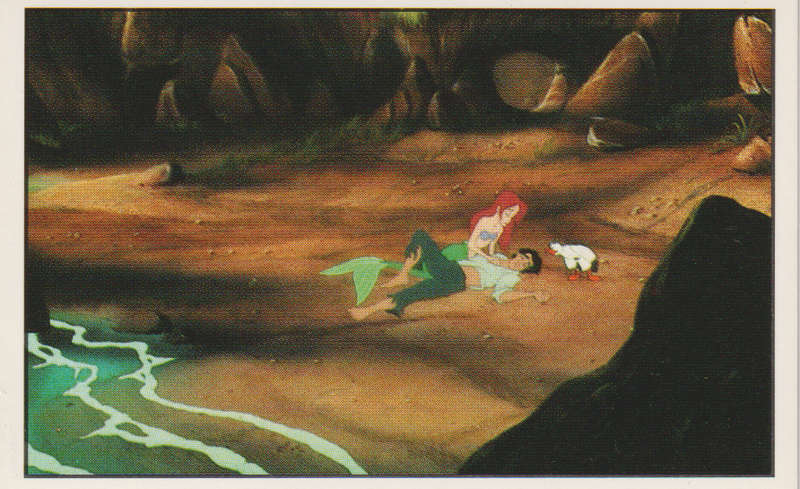 PANINI COLLECTABLE STICKERS THE LITTLE MERMAID #74