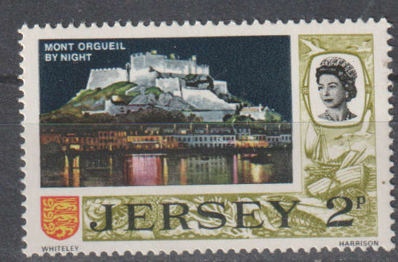 JERSEY 1970 -1971 Definitive Issue - New Values (P) UMM SG 45