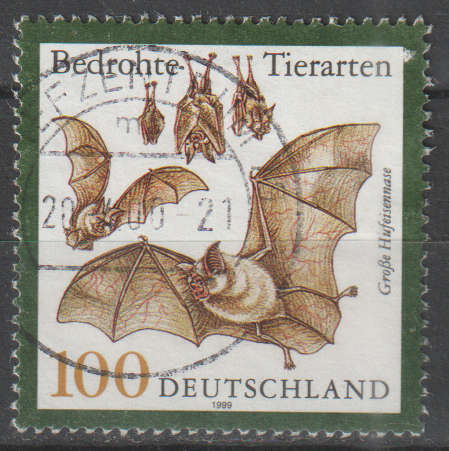 GERMANY 1999 Endangered Species - Bats ULH SG 2933