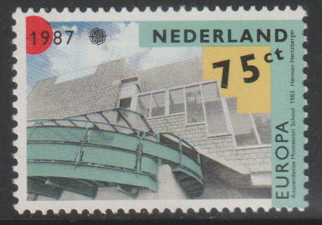 NETHERLANDS 1987 EUROPA Stamps - Modern Architecture UMM SG 1507