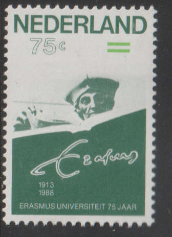 NETHERLANDS 1988 The 75th Anniversary of the Erasmus University UMM SG 1540