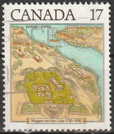 CANADA 1981 The 200th Anniversary of Niagara-on-the-Lake (Town) ULH SG 1020