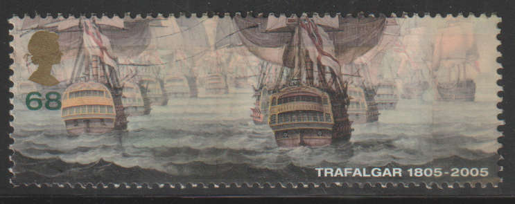 ENGLAND 2005 The 200th Anniversary of the Battle at Trafalgar ULH SG 2578