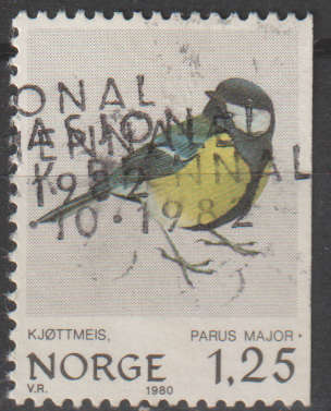 NORWAY 1980 Birds UNH SG 859