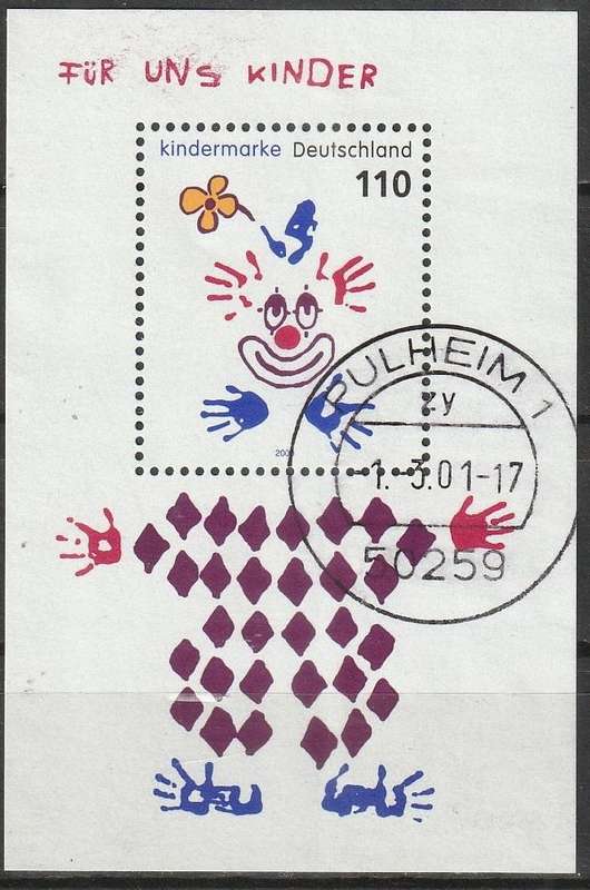 GERMANY 2000 Children UNH SG MS2986